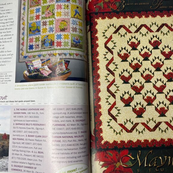 Quilt Sampler Magazine Better Homes and Garden Fall Winter 2009 u Creative Colle - Picture 10 of 12